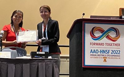 Dr. Behar receives National Mentorship Award from the American Academy of Otolaryngology – Head and Neck Surgery Young Physicians Section